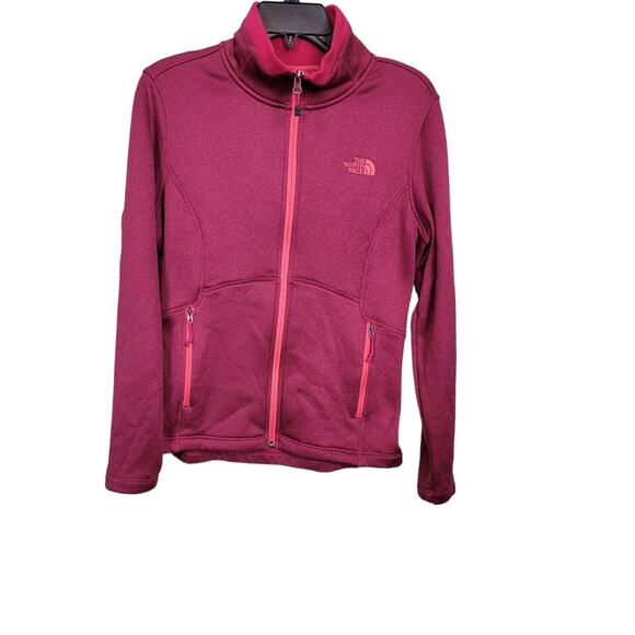 The North Face Women's Size Medium Full Zip Mock Neck Fleece Lined Jacket - Picture 1 of 7
